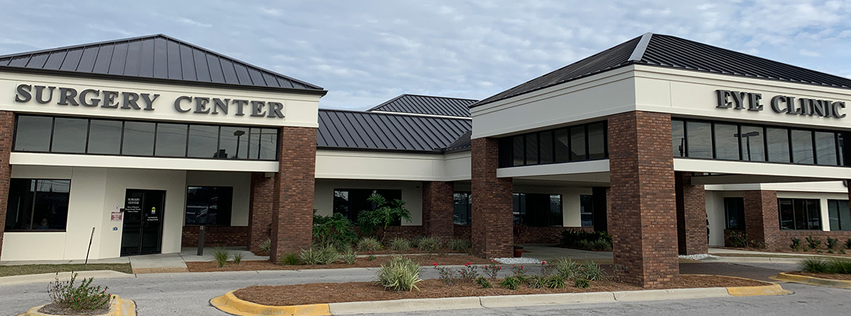 eye clinic and surgery center buildings