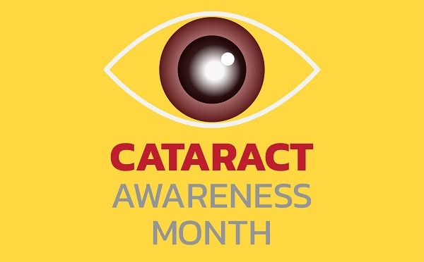 An image reading "Cataract Awareness Month"