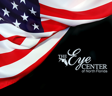 Patriotic Logo The Eye Center of North Florida