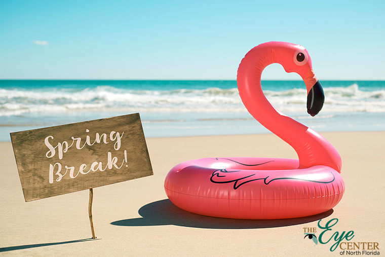 Spring Break Flamingo floaty