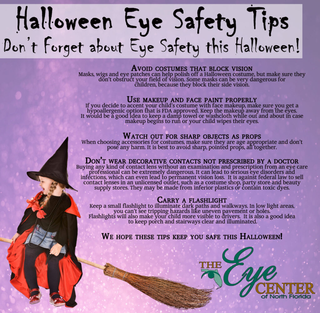 Eye safety tips for Halloween